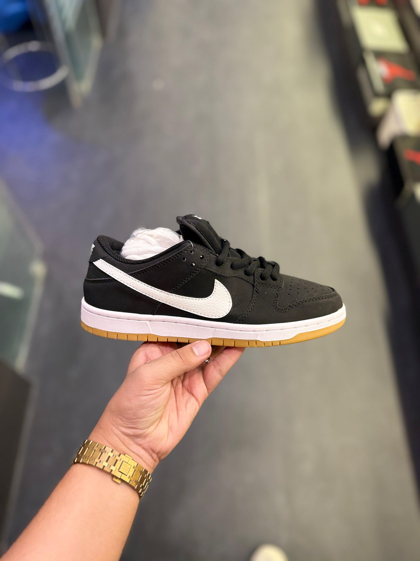 Nike SB Dunk Low Black Gum